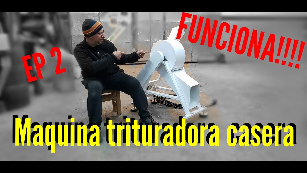 Maquina Trituradora de ramas Episodio 2