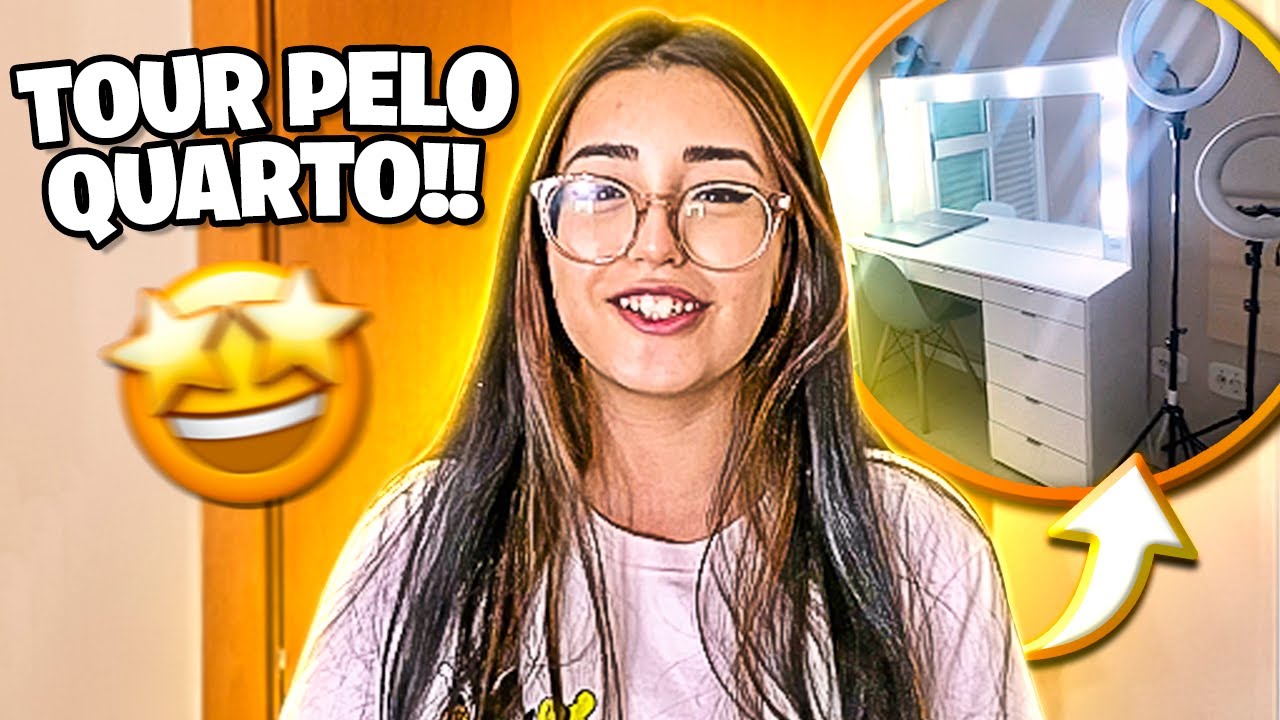 tour pelo meu quarto