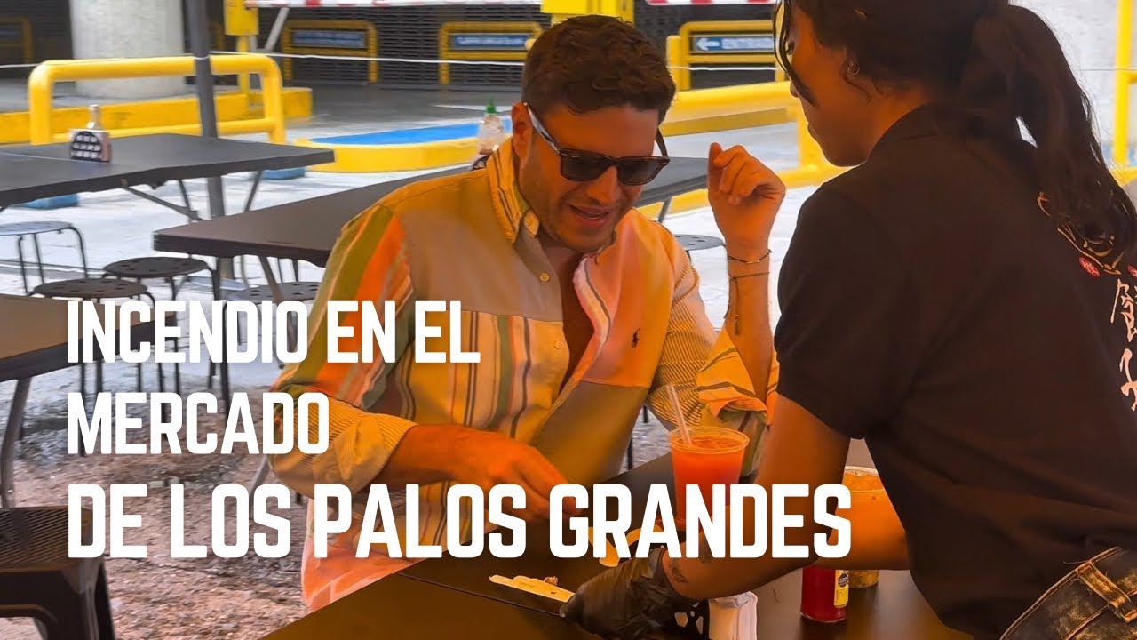 Probando TODO DEL mercado de Los Palos Grandeso