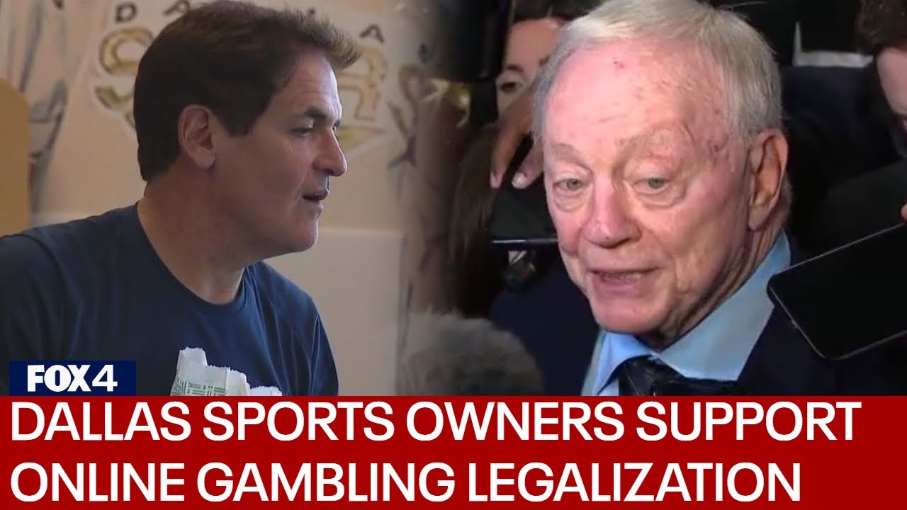 Online gambling in Texas could be legal soon with the support of Dallas sports owners