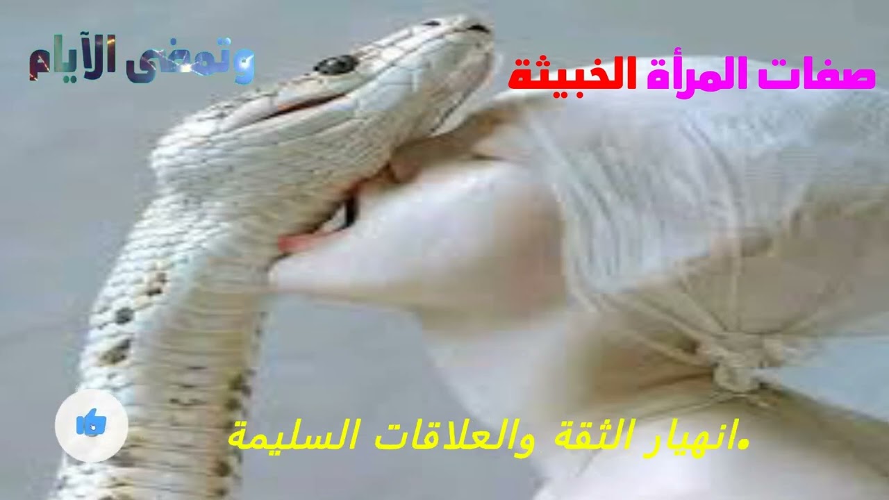 صفات المرأة الخبيثة