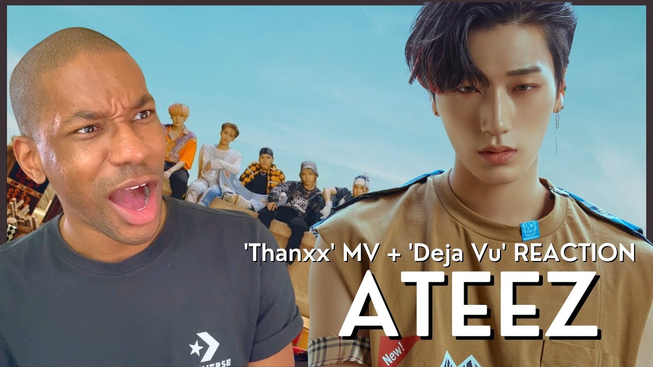 Клип ATEEZ «Thanxx» + танцевальная практика и танцевальная практика «Deja Vu» РЕАКЦИЯ | Сан.. нев...