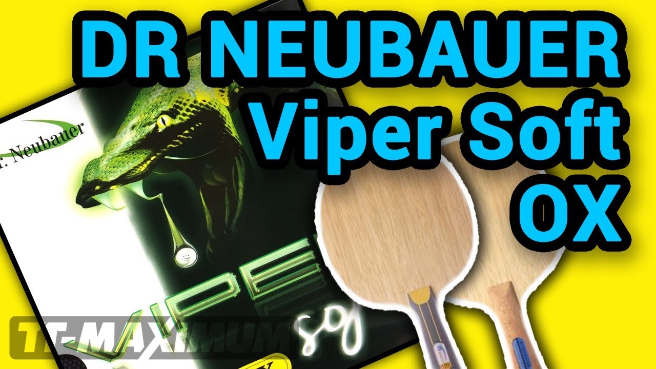 DR NEUBAUER Viper Soft OX test on DR NEUBAUER Barricade Def & SPINLORD Ultra Carbon Def