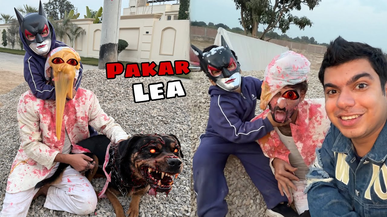 Oggy Zombie or Javed Zombie Ko Pakar Lea 😱 Batman Agea 😎