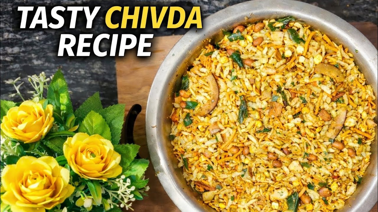 Ghaar par bnaye aise Kurkuree chivda namkeen #food #homemadereceipe #recipe #cooking #cooking 