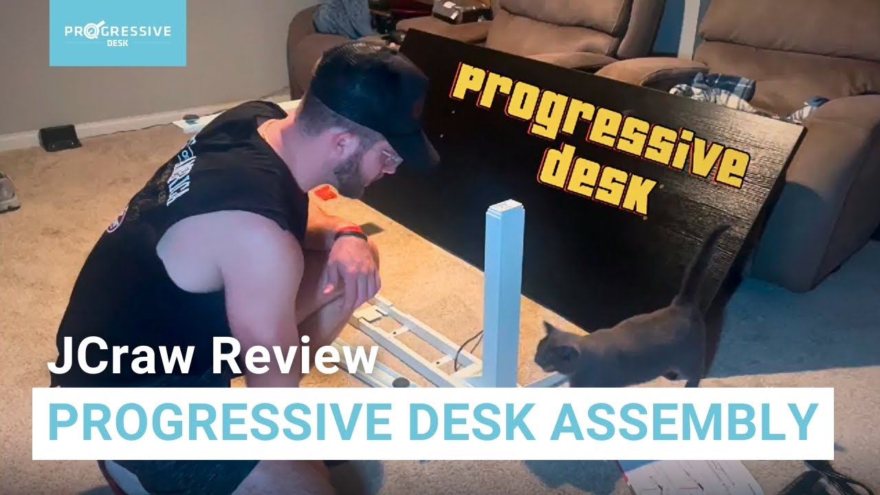 🚀 Solo Ryzer Standing Desk Assembly | PROGRESSIVE DESK