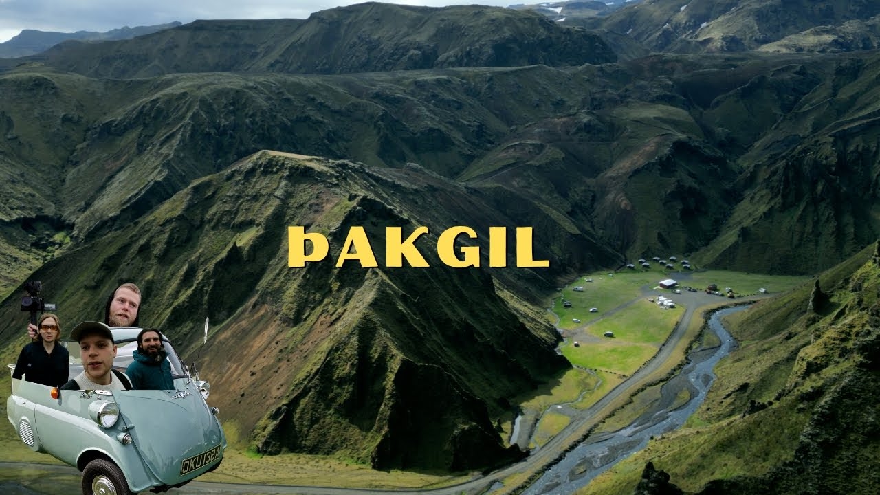 &THORN;AKGIL - Iceland's Coolest Campsite.