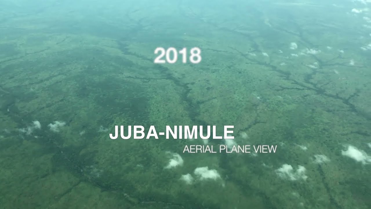 Flying from Juba to Nimule South Sudan