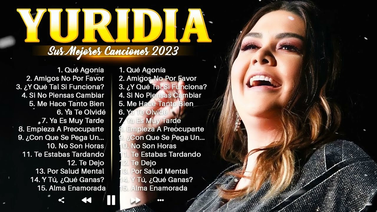 YURIDIA GRANDES MIX EXITOS 2024 💖 36 Super Exitos en 2024 💖 Canciones de Yuridia