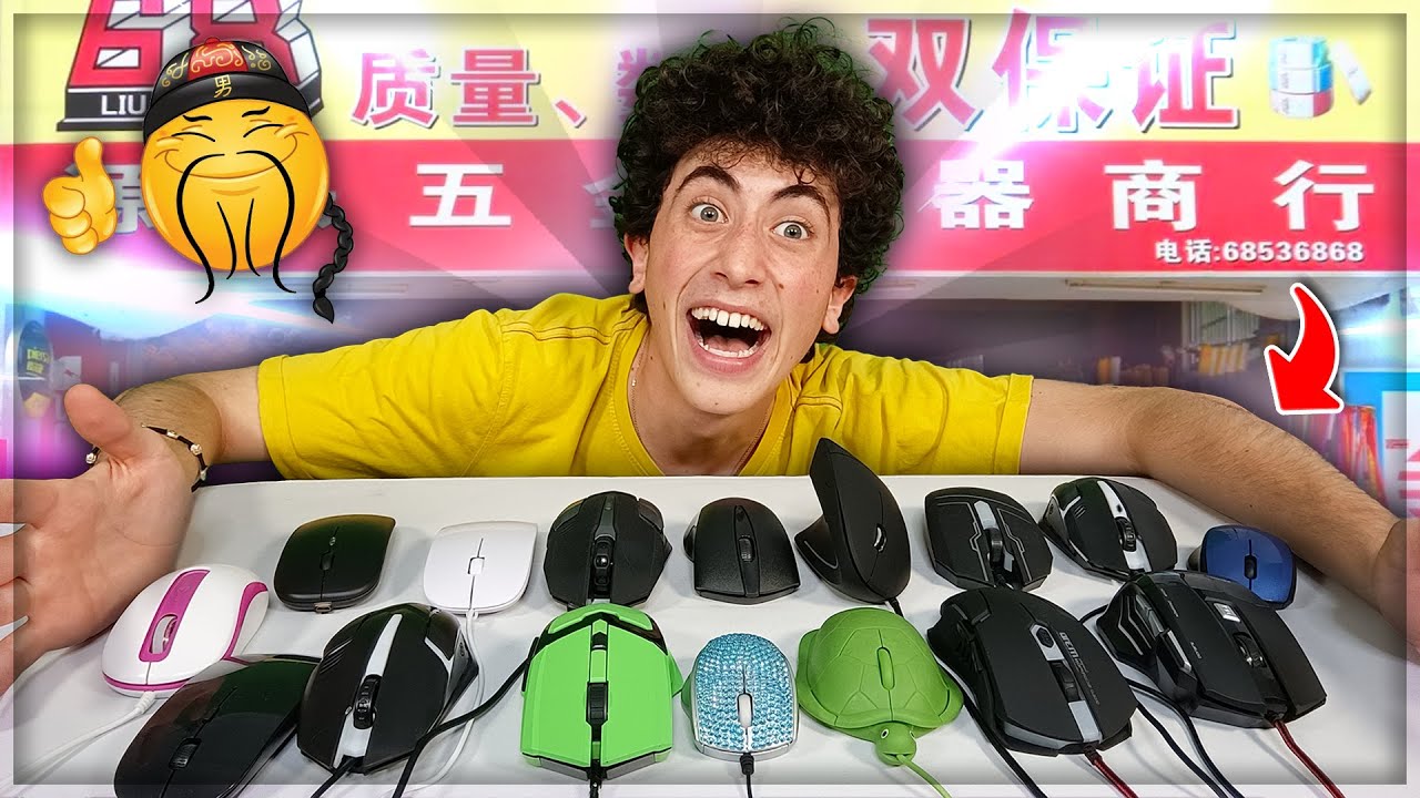 Ho comprato TUTTI I MOUSE DEI CINESI! *incredibile*