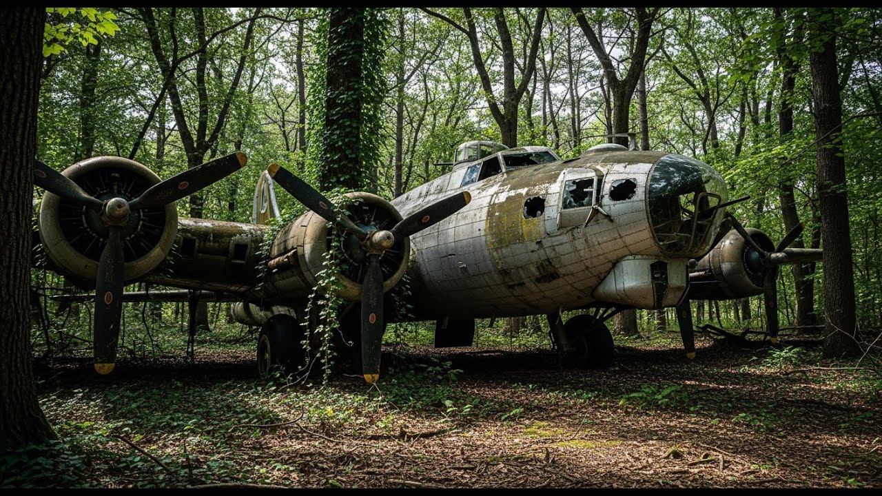 ASMR Plane Restoration – Full Rebuild of B-17 Flying Fortress (1938)