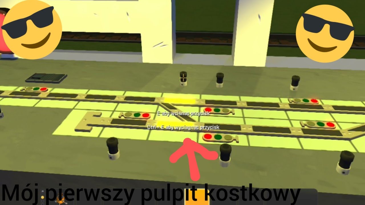 M&oacute;j pierwszy pulpit kostkowy w Scrap Mechanic
