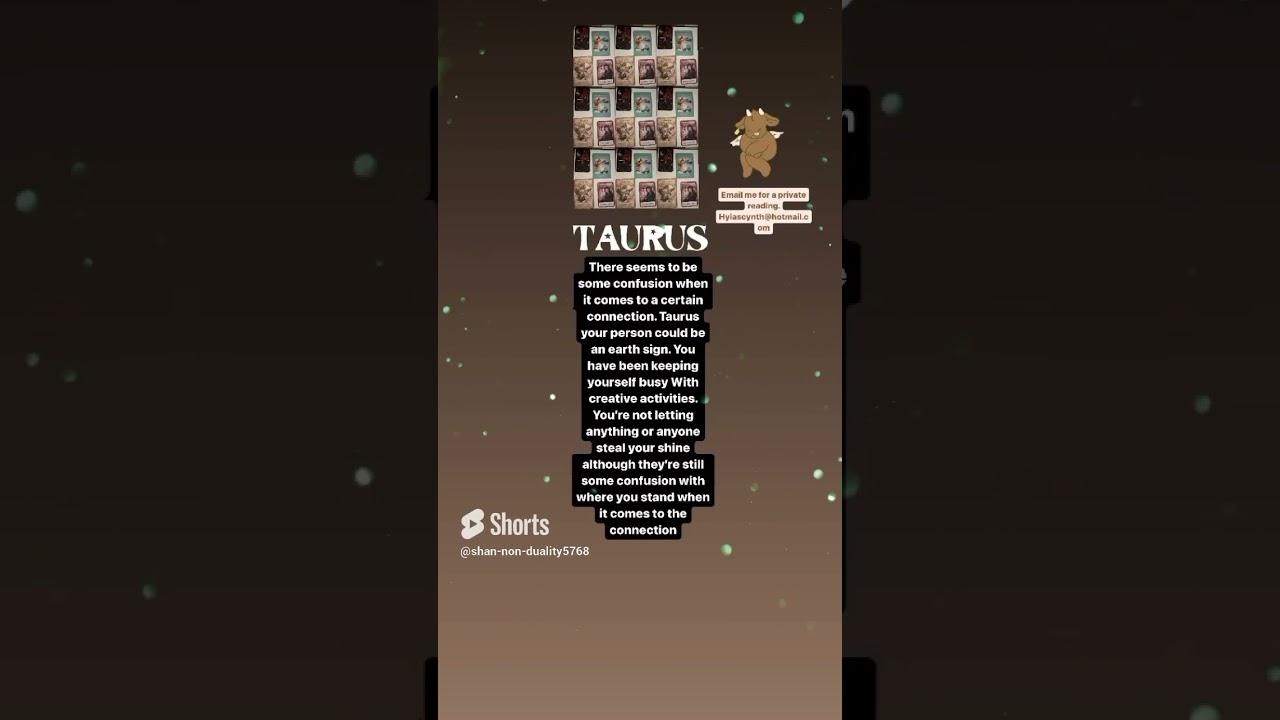 Taurus tarot reading. ￼￼ there&rsquo;s some confusion in love life. #tauruslovereading#taurusreadings