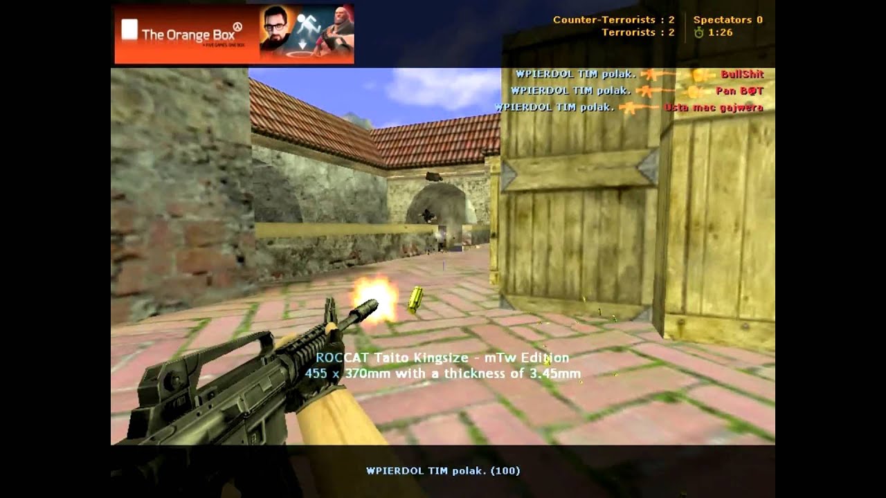 Obrona BS małego na mapie de_inferno