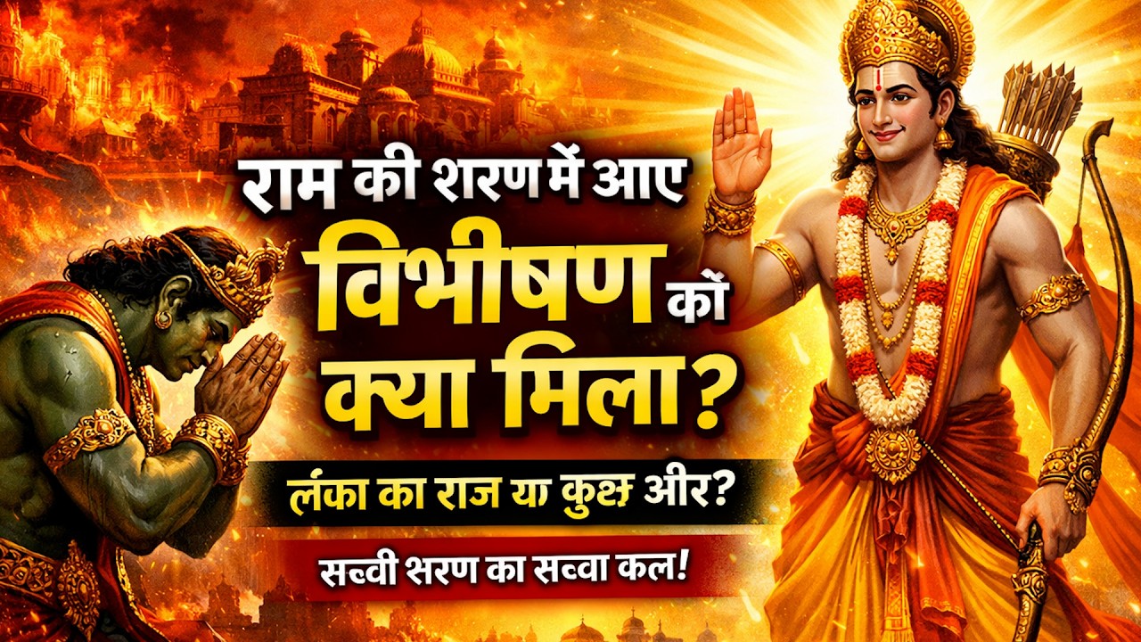 राम की शरण में आए विभीषण को क्या मिला? | लंका का राज या सच्ची कृपा? @ramkesangakgupta