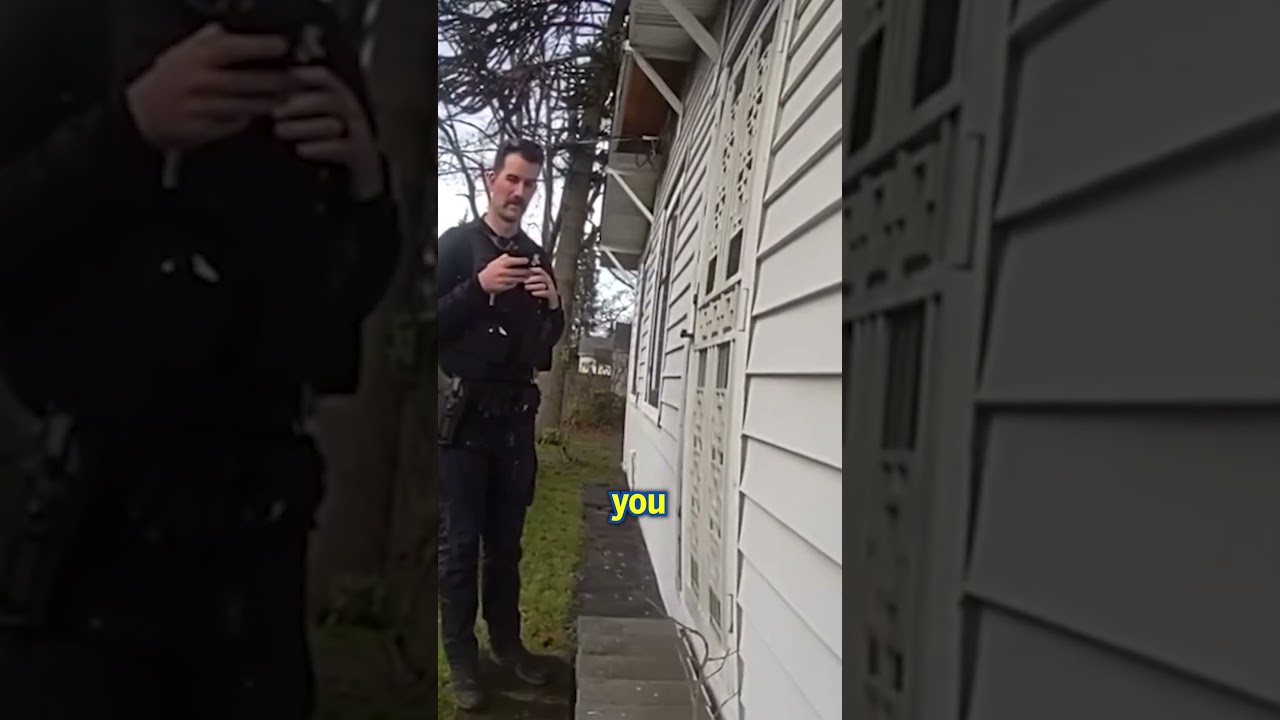 Police rescue a man who was trapped in his house for four days 💔