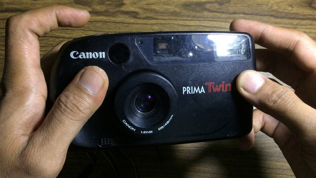 kamera analog canon prima twin date