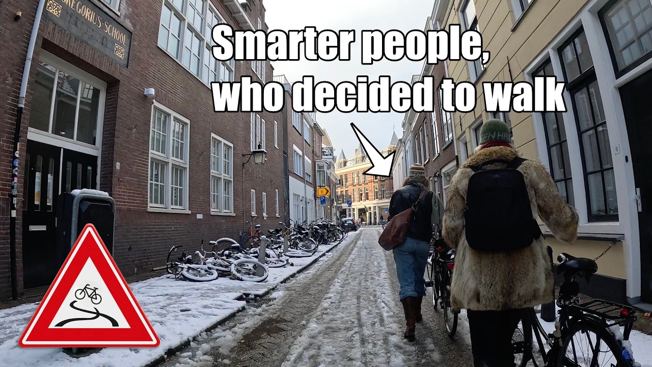 Cycling in the Sludgy Snow