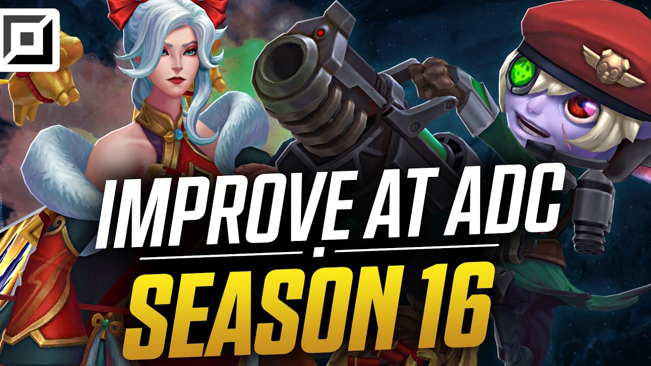 Watch this to IMPROVE at adc for Season 16 - League of Legends Commentary