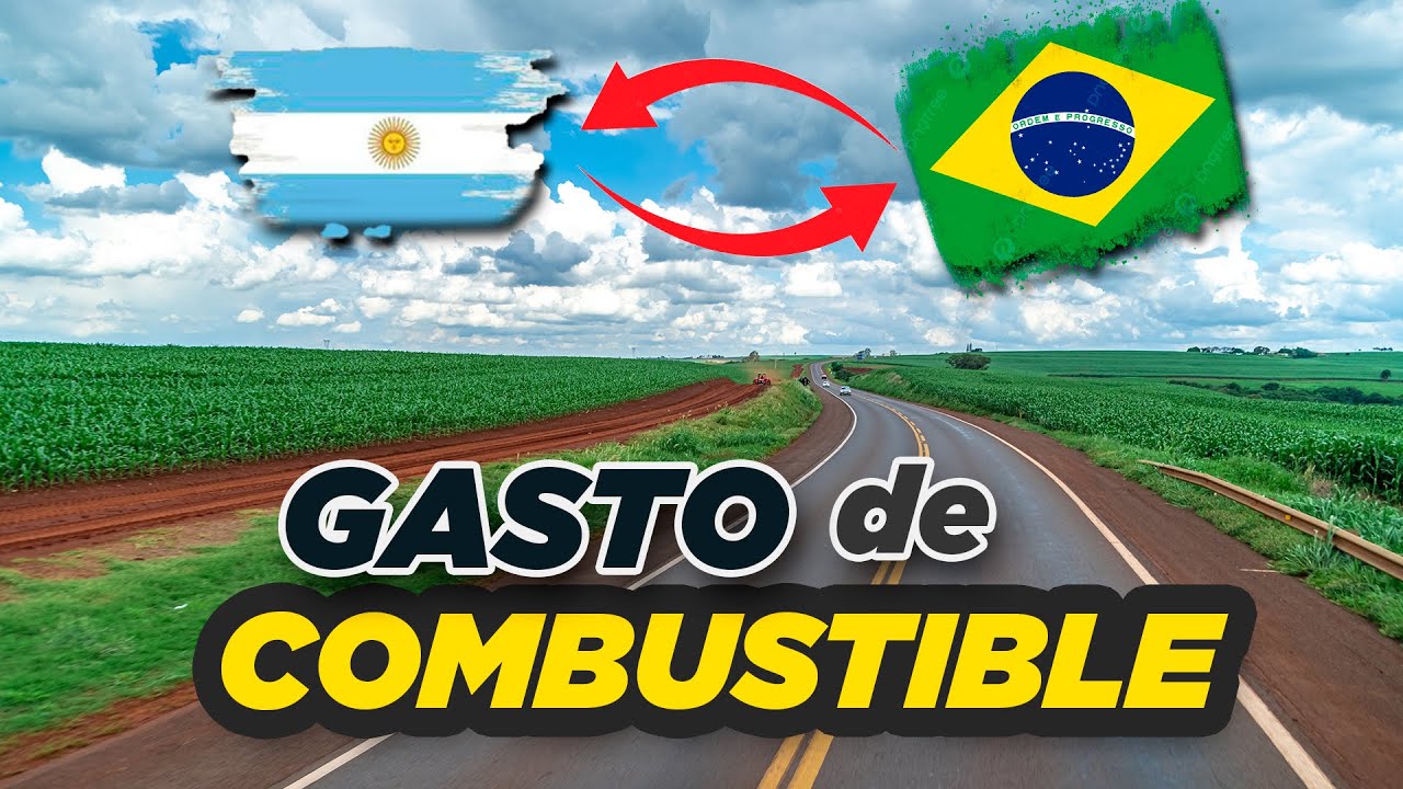 🟡 Consumo REAL de COMBUSTIBLE para VIAJAR a BRASIL desde ARGENTINA (ida y vuelta)