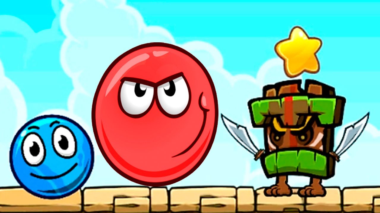Новая игра Blue Ball 11 как Красный Шарик РЕД БОЛ прохождение новых уровней на андроид