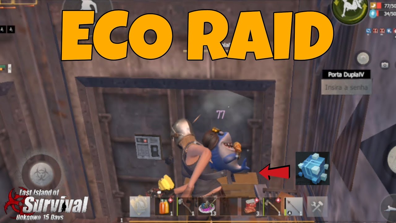 SOLO JOURNEY PART 14 - EU USEI O SABRE DE LUZ PARA RAIDAR ESSA BASE LAST ISLAND OF SURVIVAL