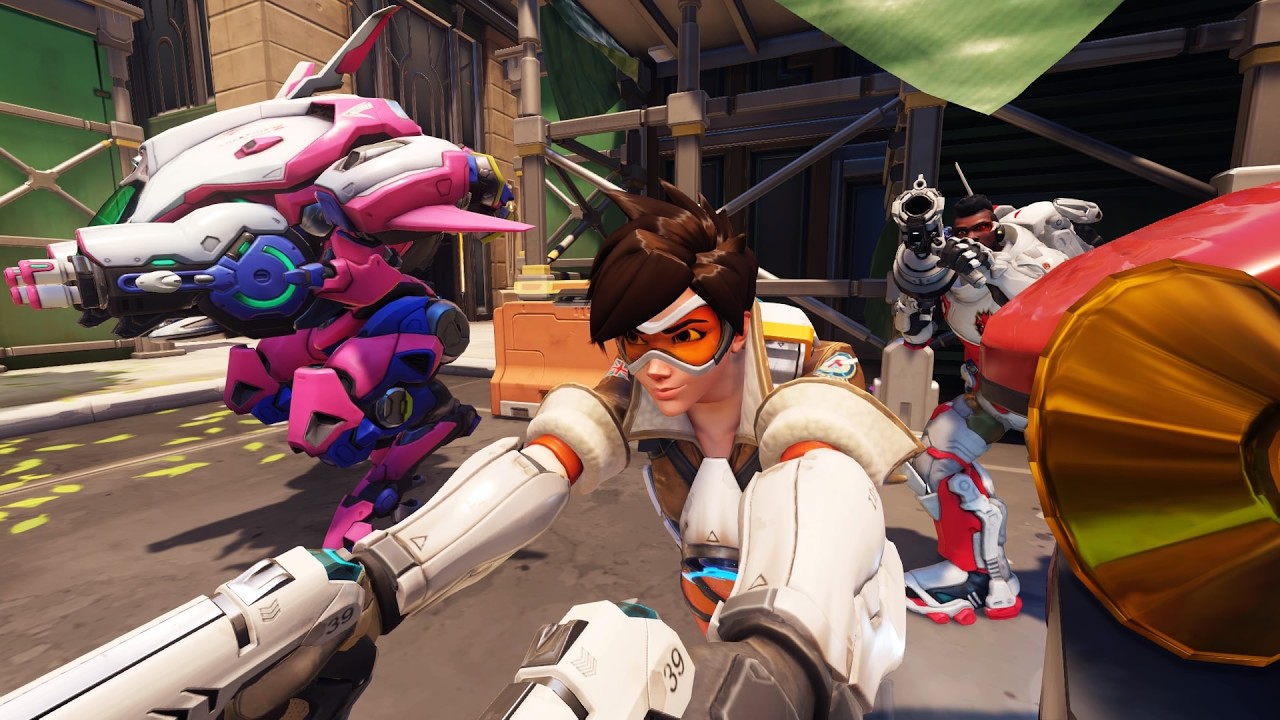 Chilling a bit on Overwatch