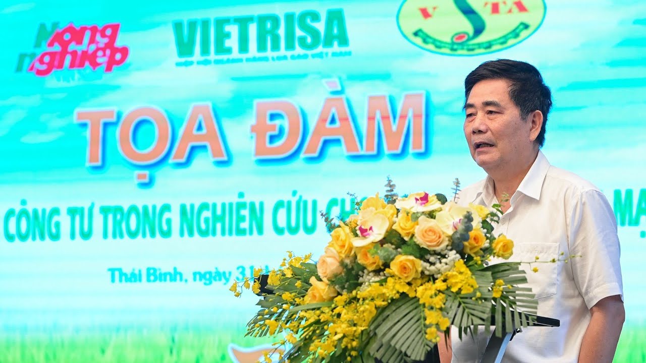 Nguyên Bộ trưởng Cao Đức Phát gợi ý định hướng nghiên cứu giống lúa giai đoạn mới