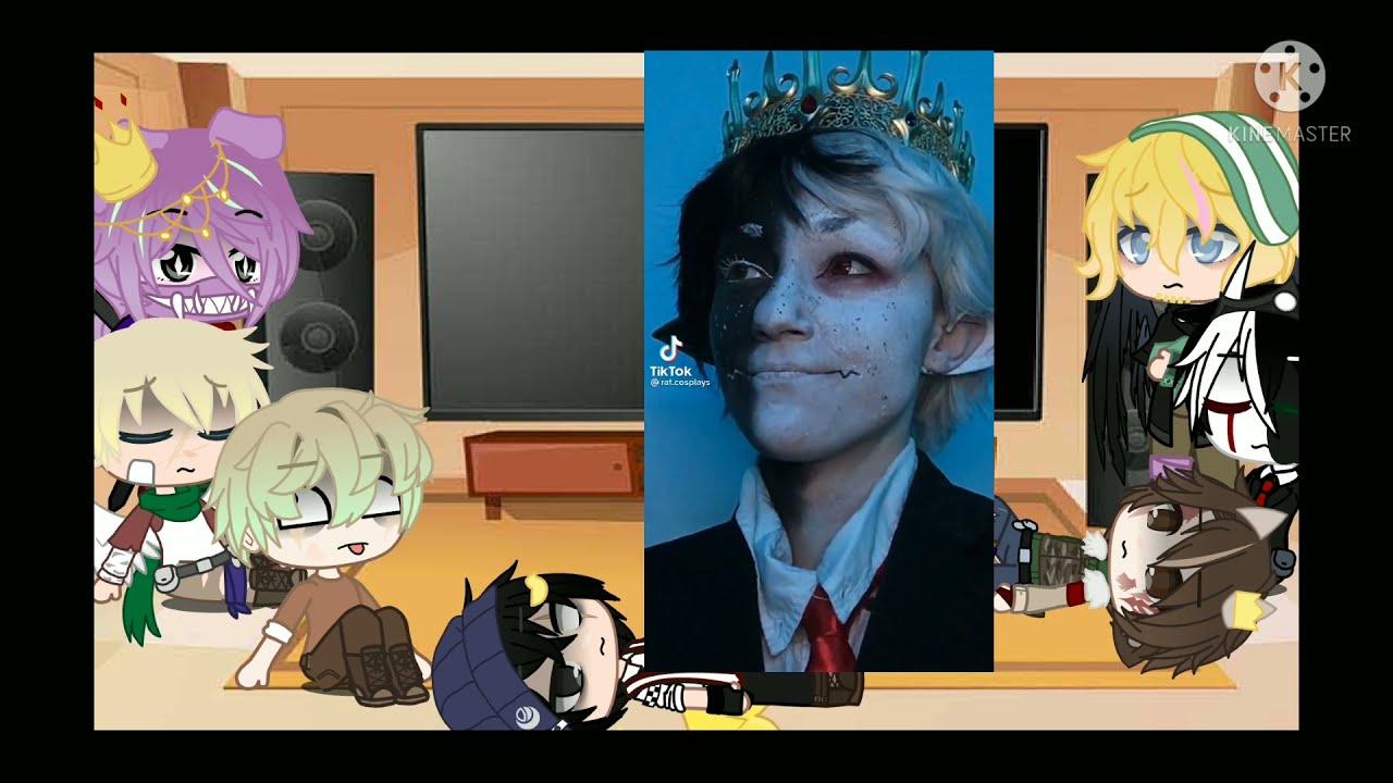 mcyt react to ranboo angst