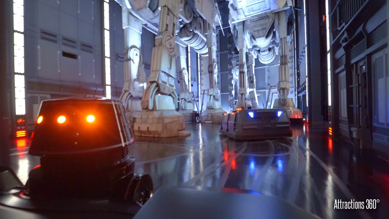 Звёздные войны: Dark Ride — Rise of the Resistance. Трек-атракция — парки Диснея — Hollywood Studios