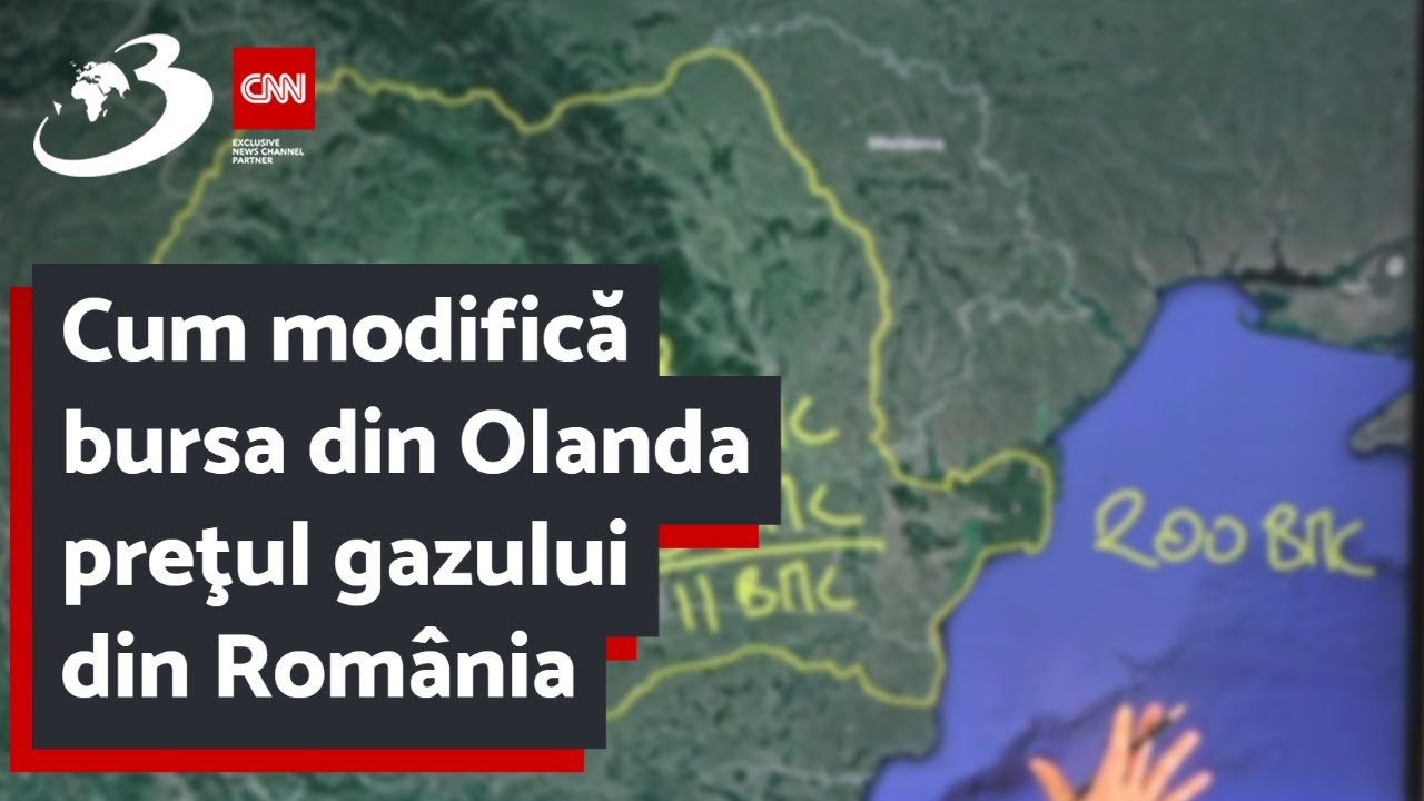 Cum modifică bursa din Olanda preţul gazului din România