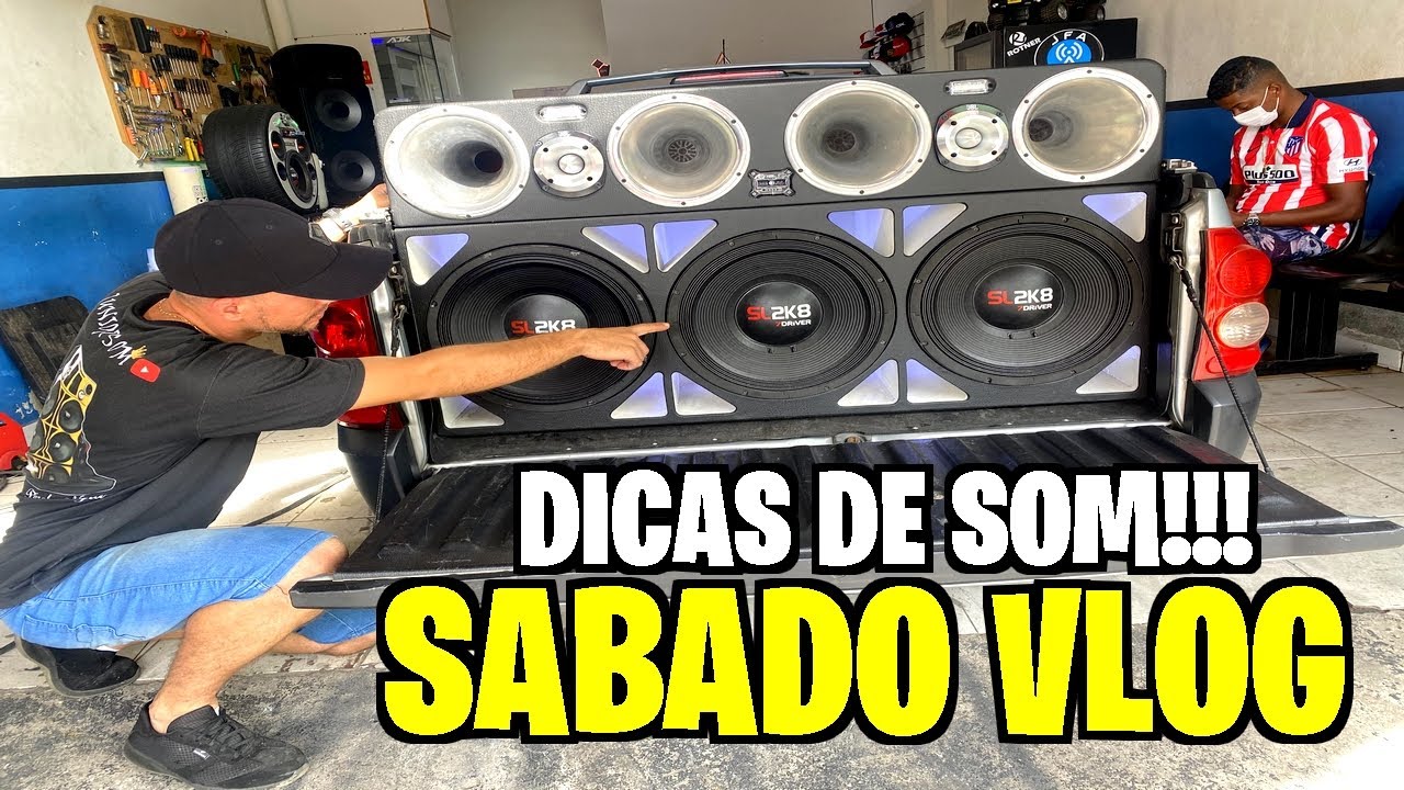 SABADO VLOG GRAVE FORTE / 100 RUIDO NO SOM!!! #97...☢JuNiOr SoM♛®