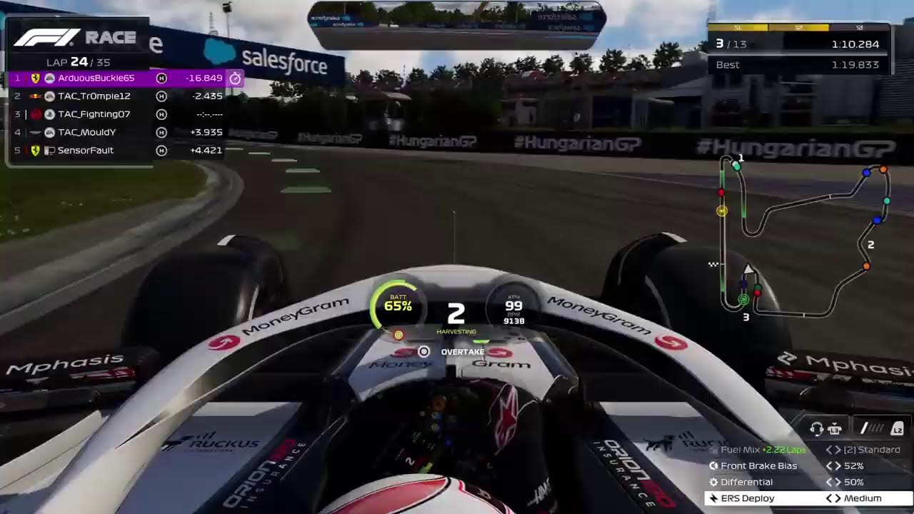 F1 25 - 4QM8 Leugue S2 | Round 3 - Hungary