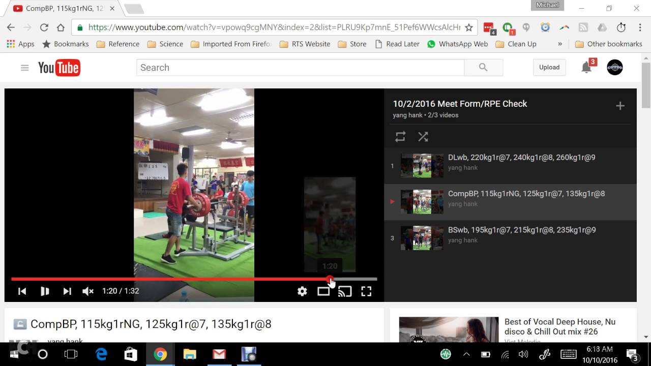 GP Lifter First Meet Technique Analysis
