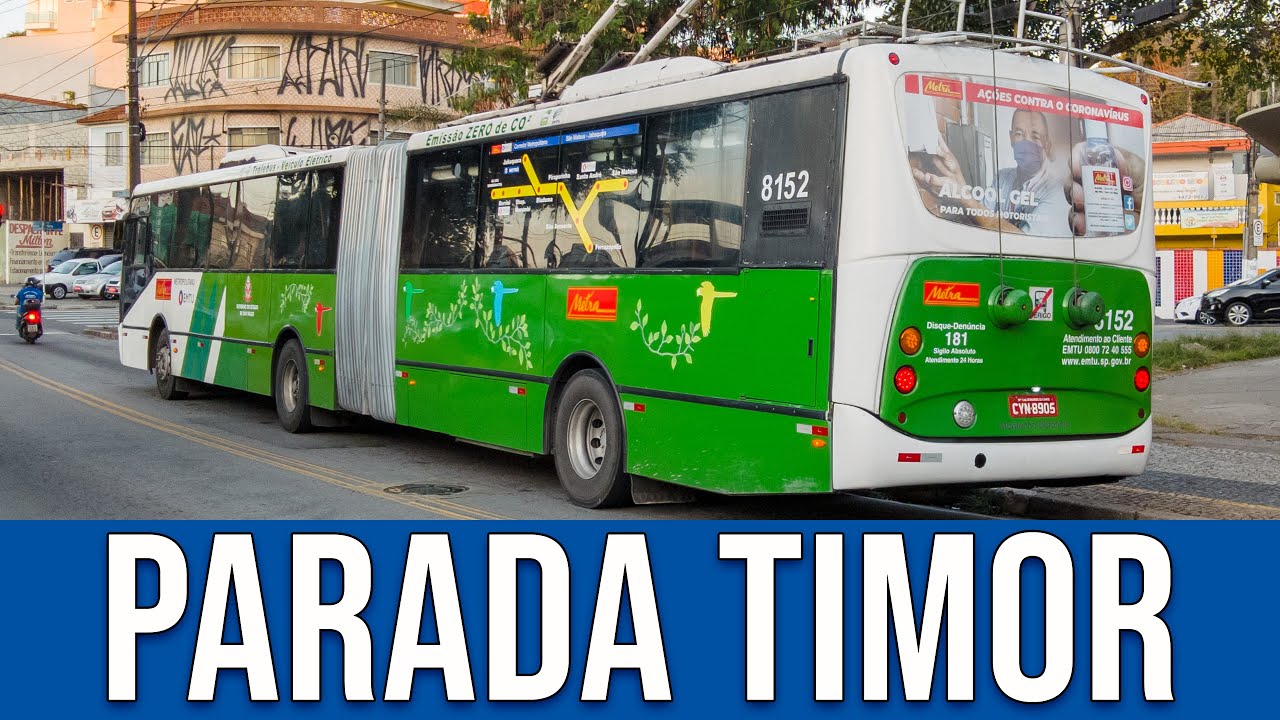 Parada Timor (Rua Oratório) - Movimentação de Ônibus #551