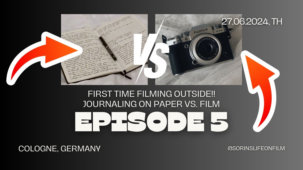 Journaling on PAPER VS on FILM | Sorins Life On Film Episode 5
