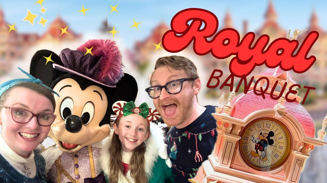 Dinner at Royal Banquet &ndash; Disneyland Hotel | Full Review & December 2024 Vlog