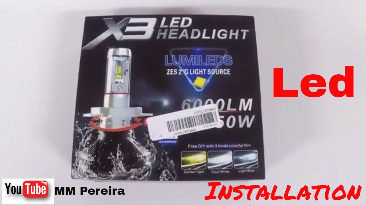 Aprilia RSV4 Led headlights installation