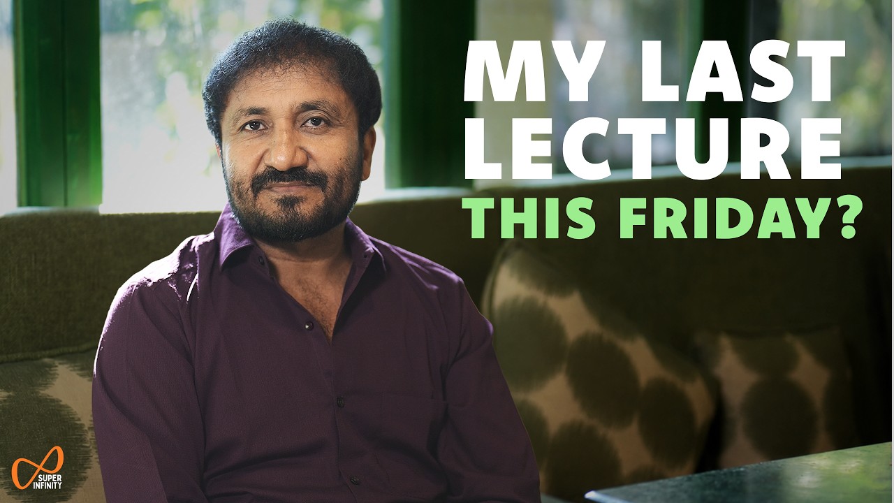 My Last Lecture... This Friday ? 🤔