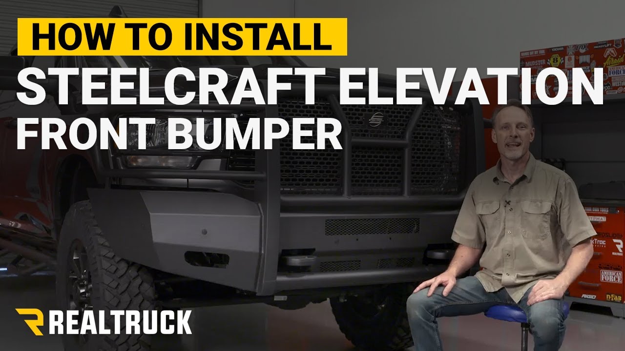 How to Install Steelcraft Elevation Front Bumper on a 2020 Ram 2500