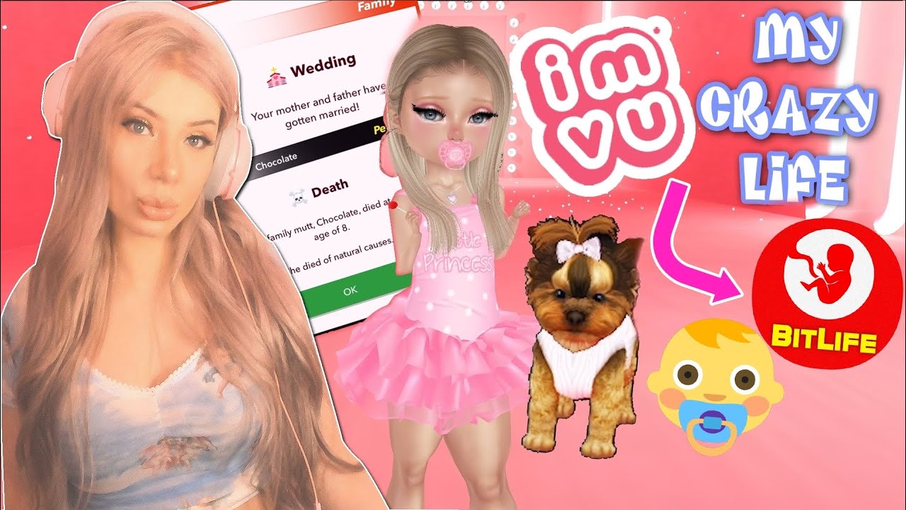 BITLIFE CHOOSES MY LIFE ON IMVU! 👶