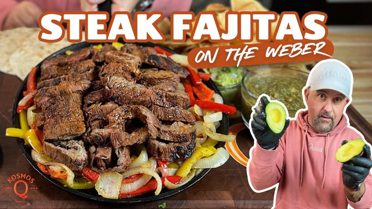 Weber Grill Masters Create PERFECT Steak Fajitas