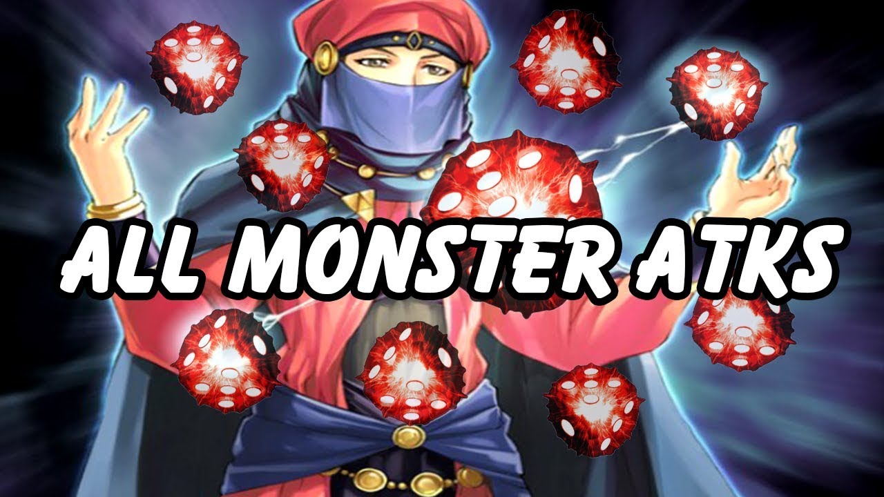 Yugioh Dungeon Dice Monsters GBA - All Monster Attacks [HD]