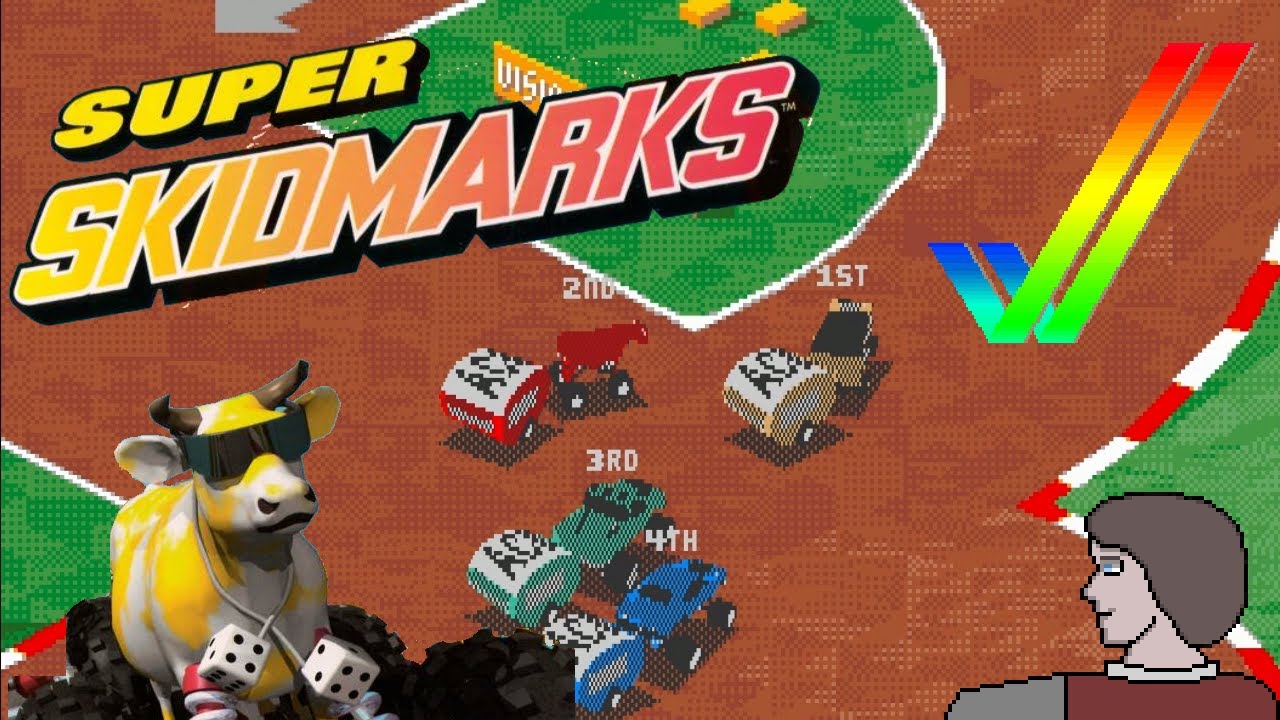 Super Skidmarks Has Racing Cows with Caravans