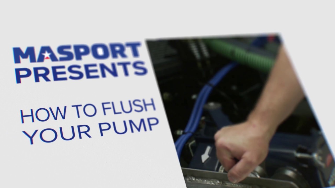 Masport - How to Flush Your Vacuum Pump