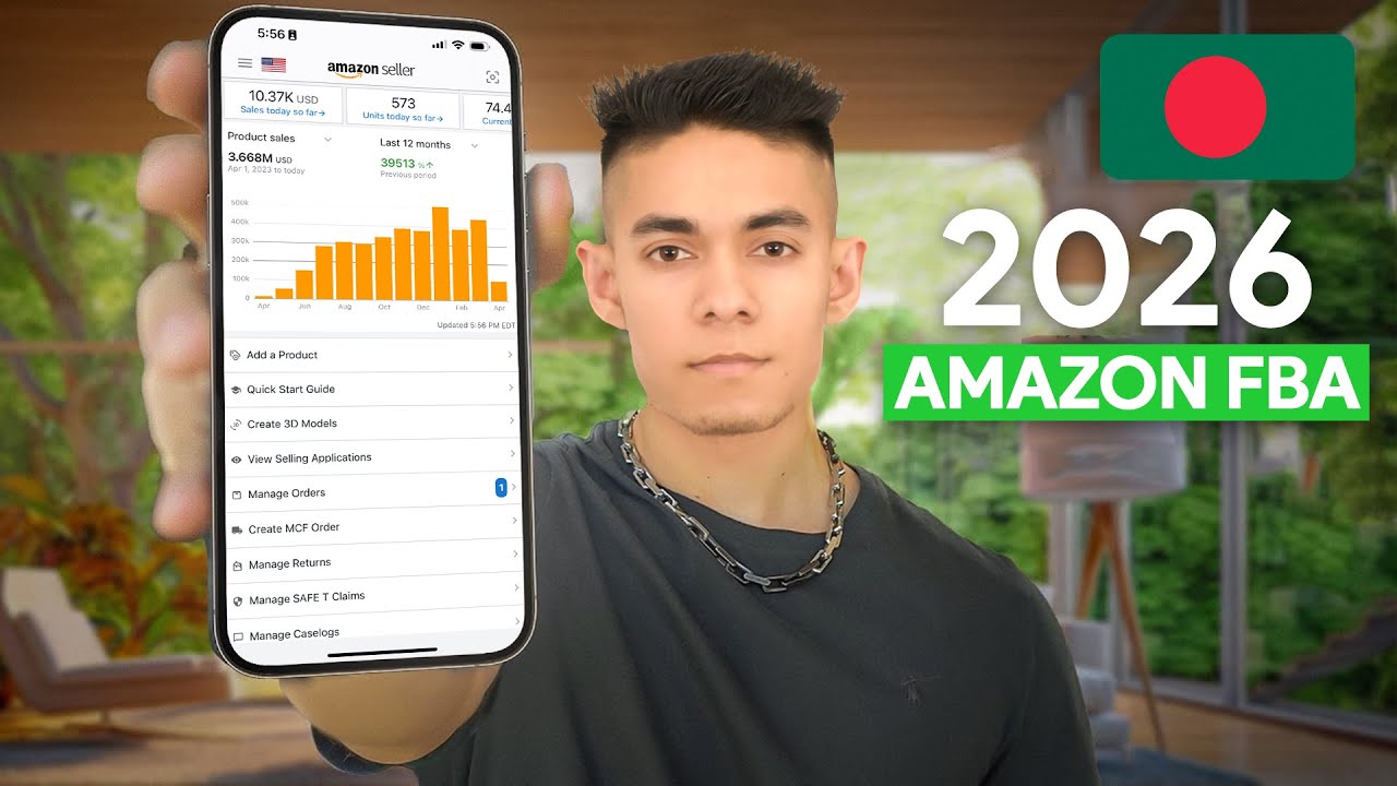 How to Sell On Amazon FBA From Bangladesh in 2026
