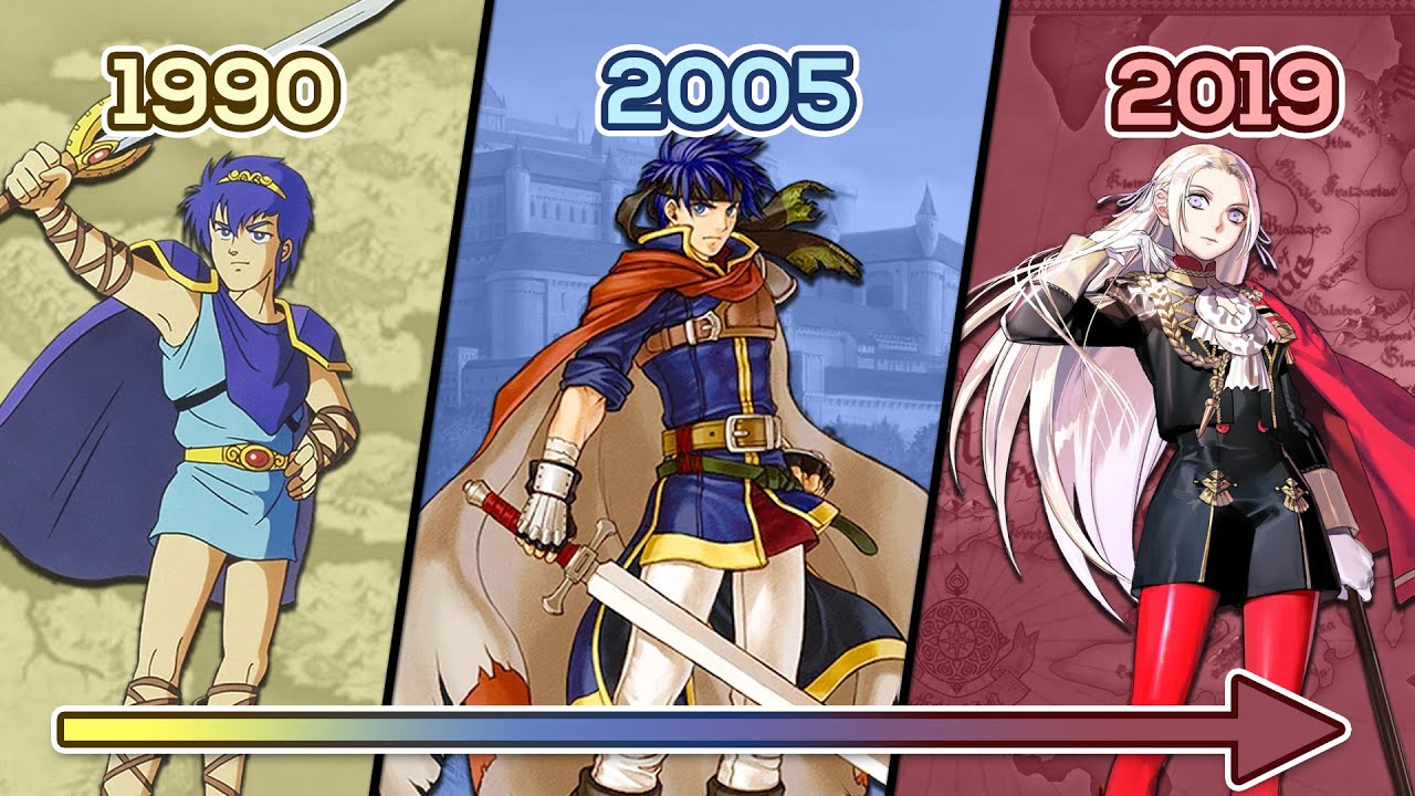 Эволюция Fire Emblem (1990-2025)