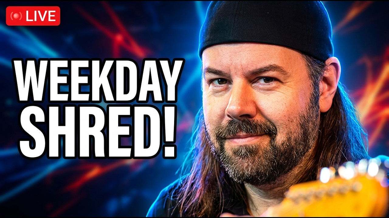 Rick Renstrom Weekday Guitar Shred Live!