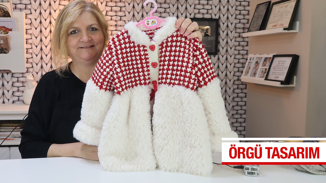 Örgü ile Efsane Yeni Yıl Mantosu - Adım Adım Detaylı Anlatım