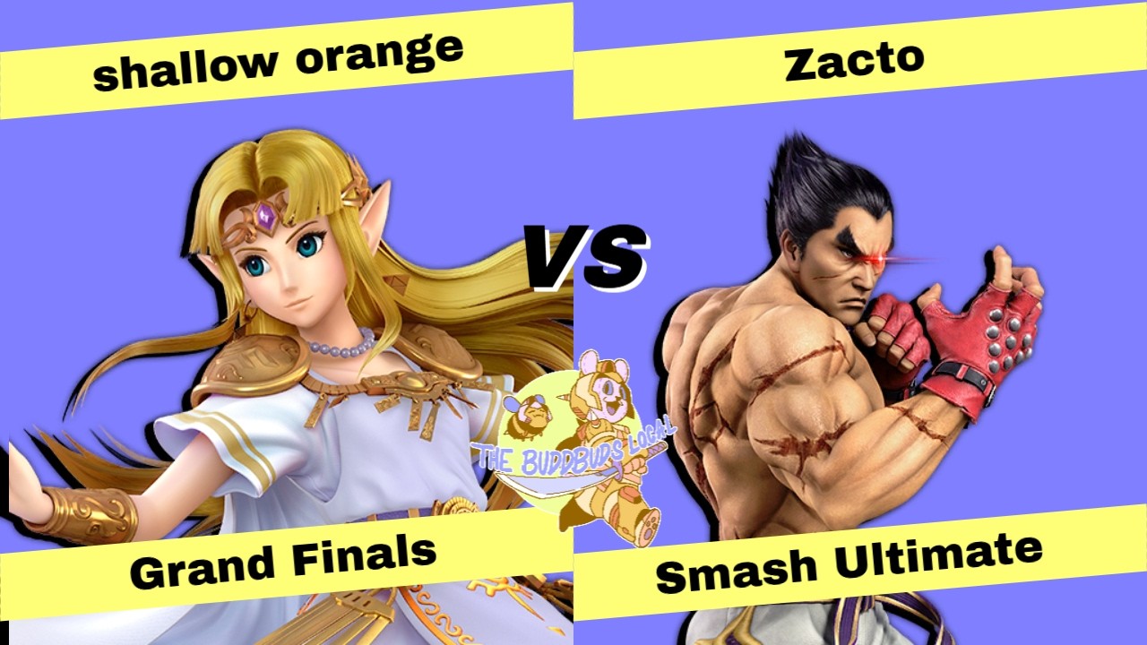 The BuddBuds Local #30: Grand Finals - shallow orange (Zelda) Vs. Zacto (Kazuya) SSBU